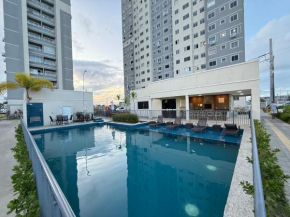 602 apt luxo com varanda e 2Quartos 850m Mar